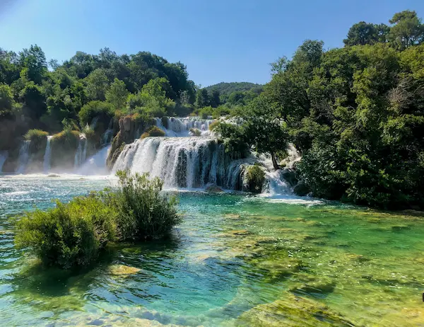 Nature's Spectacle: Krka Waterfalls