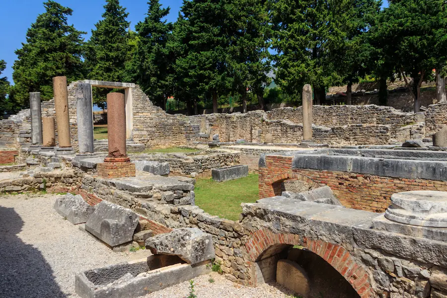Salona ancient Roman ruins near Split Croatia - archaeological site private cultural heritage tour