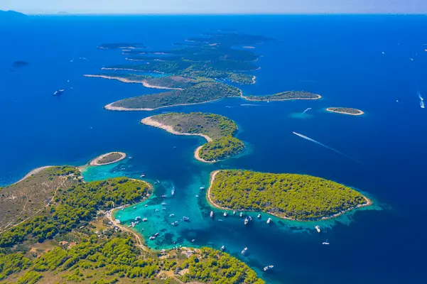 Pakleni Islands Croatia archipelago - turquoise coves hidden beaches near Hvar