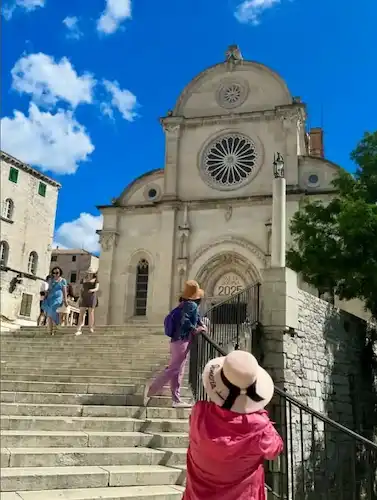 Šibenik Croatia UNESCO Cathedral of St James private guided tours medieval Dalmatian town